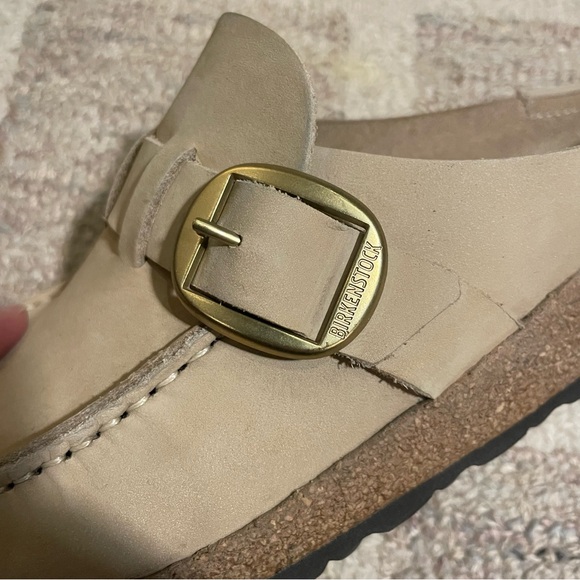 Birkenstock Buckley Clog- Beige - Picture 8 of 12